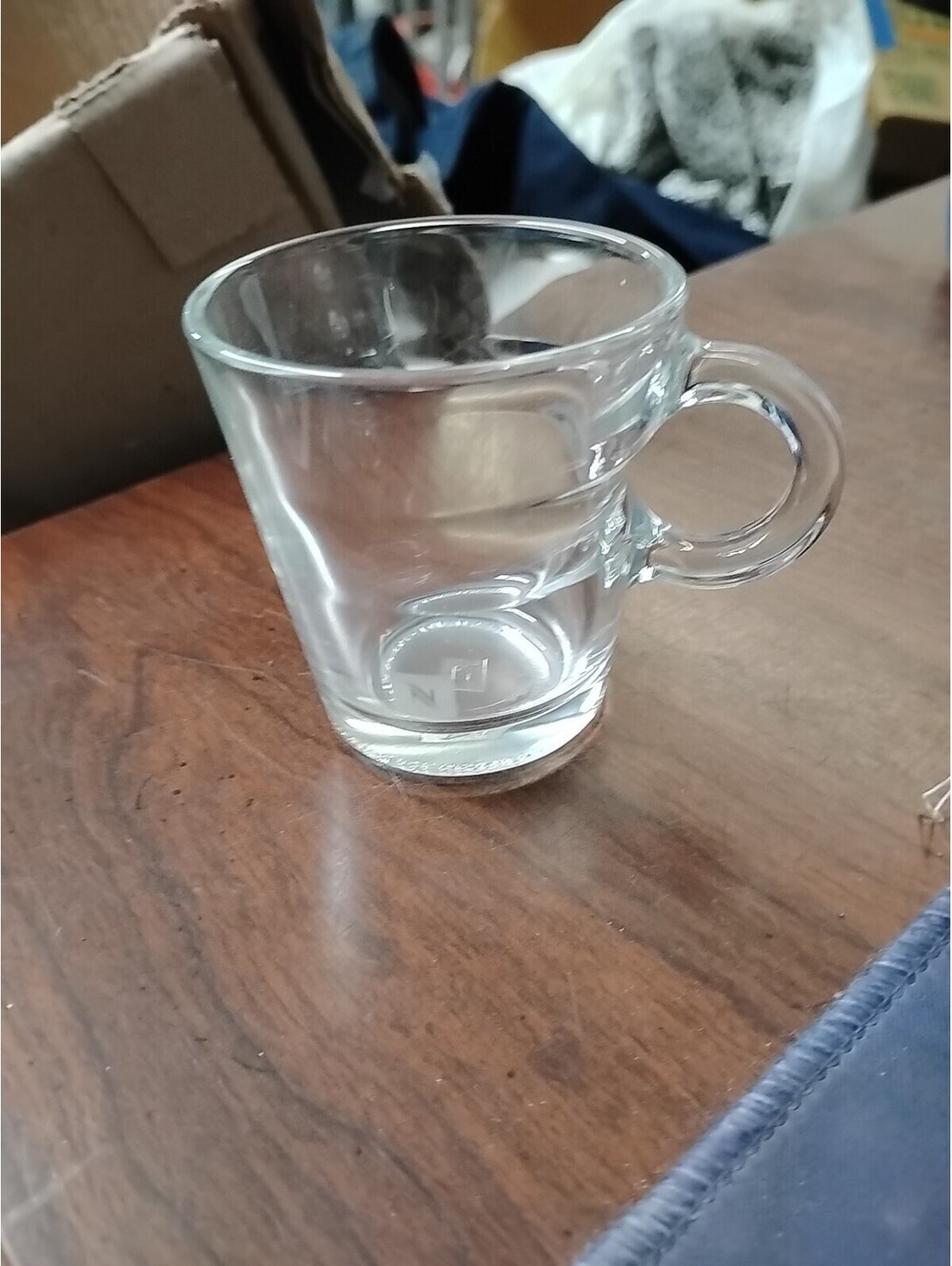 Design Atelier For Nespresso Glass Clear Cup Collection made In France VTG